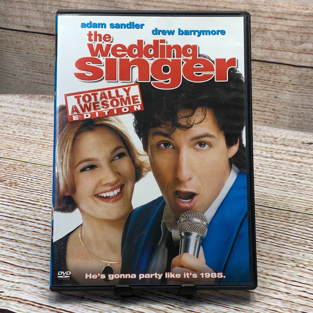 The Wedding Singer [1998 Totally Awesome‎ Ed DVD] Adam Sandler Drew Barrymore